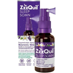 ZzzQuil Sleep 1mg Schlaf Ergänzung 30ml Orange