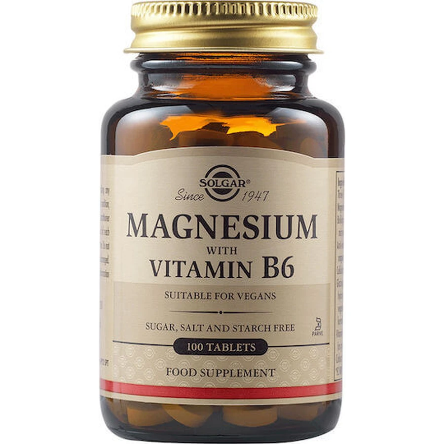 Solgar Magnesium mit Vitamin B6 100 Tabletten