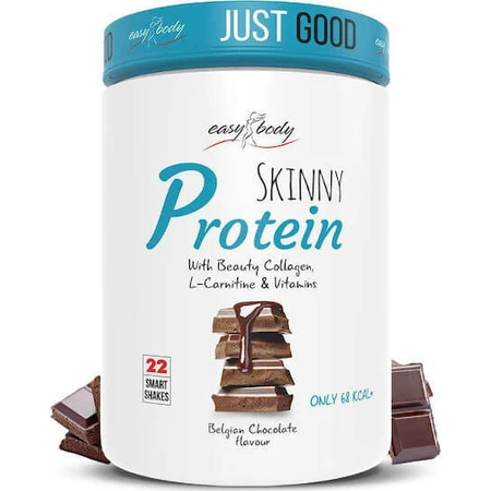 QNT Easy Body Skinny Protein Molkenprotein mit Geschmacksrichtung Belgische Schokolade 450gr