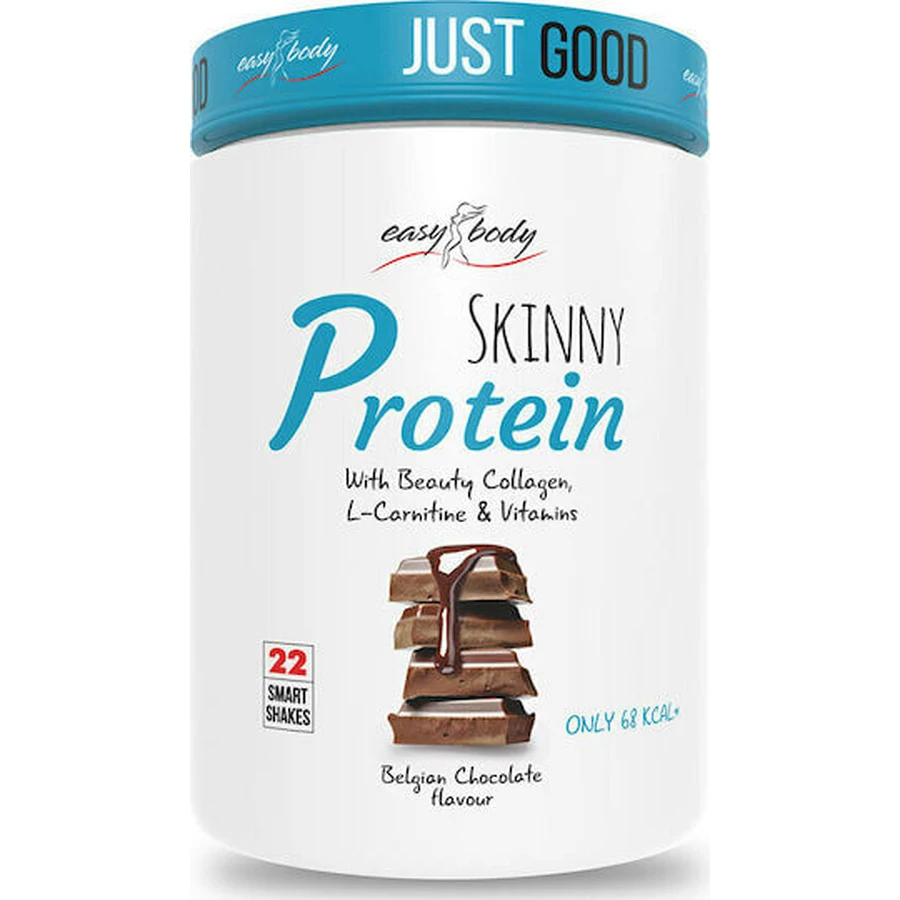 QNT Easy Body Skinny Protein Molkenprotein mit Geschmacksrichtung Belgische Schokolade 450gr