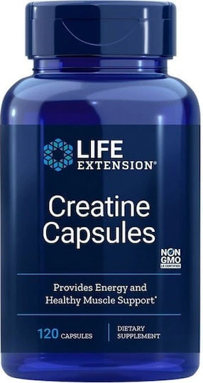 Life Extension Creatine Capsules 120 capsules