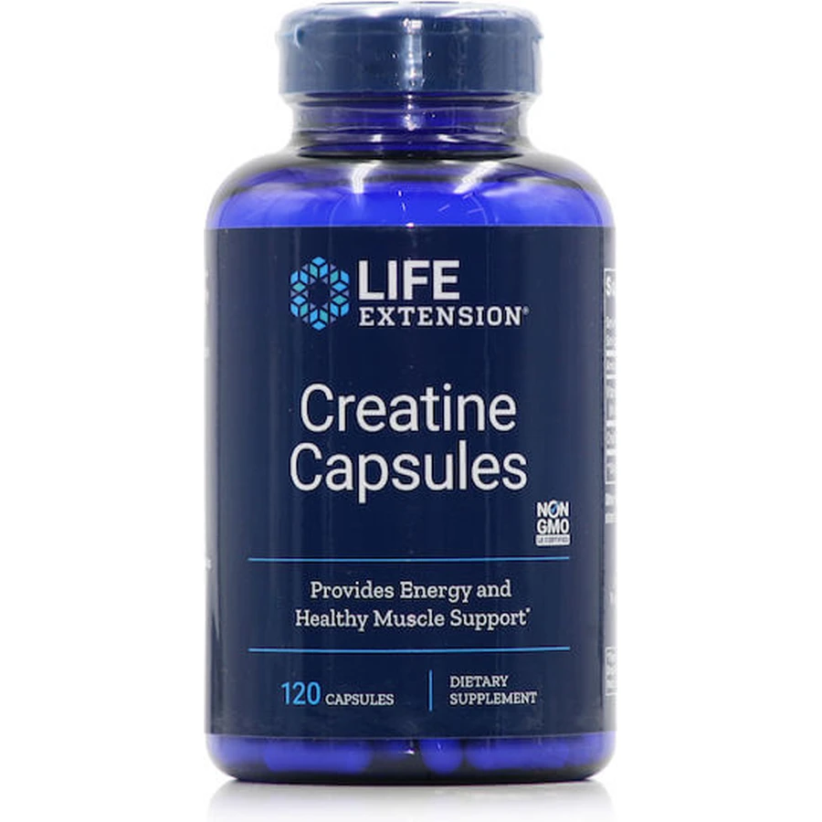 Life Extension Creatine Capsules 120 capsules