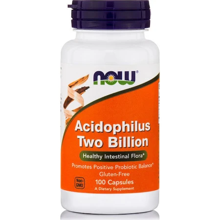 Now Foods Acidophilus Zwei Milliarden Probiotikum 100 Kapseln