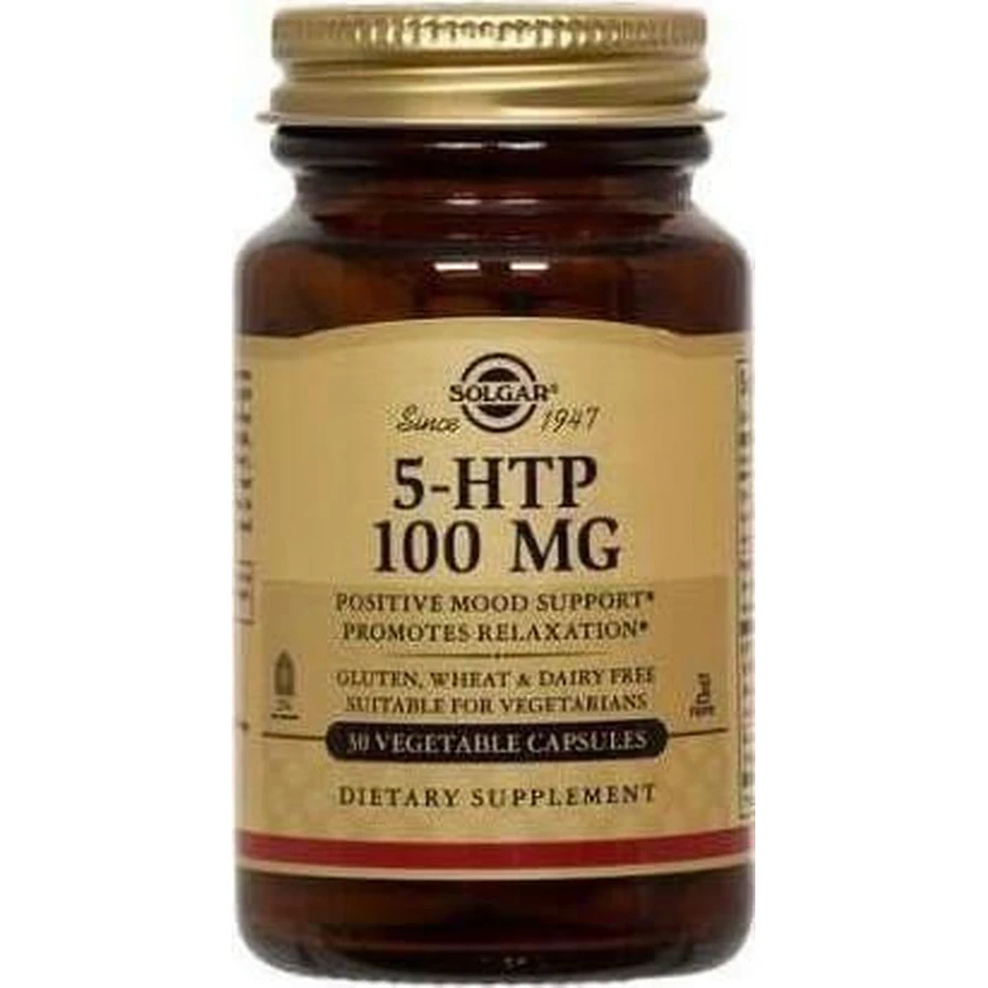 Solgar 5-HTP 30 Herbal Capsules