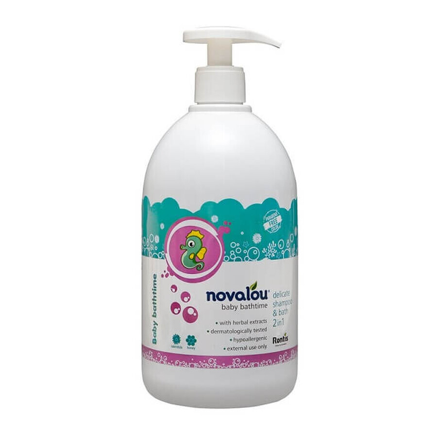 Buy Shampoo and bath gel 2 in 1 Baby Bathtime, 1000 ml, Novalou Shampoo and bath gel 2 in 1 Baby Bathtime, 1000 ml, Novalou