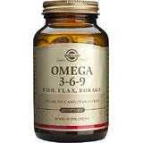 Solgar Omega 3 6 9 Pescado, Lino, Borraja 60 cápsulas blandas Sin sabor