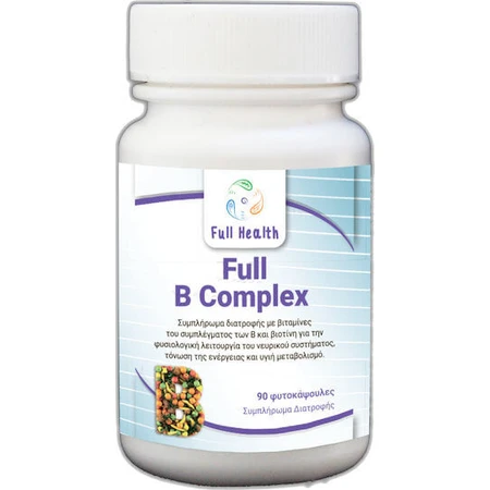 Full Health Full Health Full Methyl Vitamin for Energy, Immune & Nervous System Strengthening Energy 60 cáps.