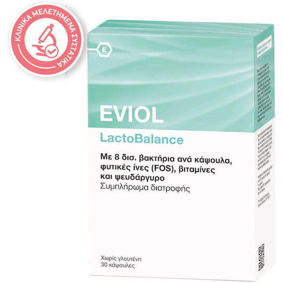 Eviol LactoBalance Probióticos 30 cáps.