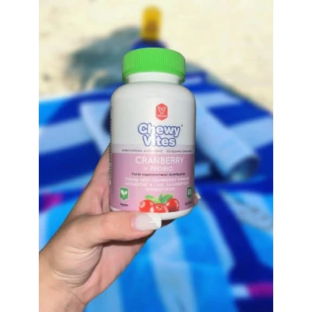 Vican Chewy Vites Cranberry & Probio Probiotica 60 geleisnoepjes