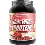 IronMaxx 100% Molkenprotein Molkenprotein mit Geschmacksrichtung Weiße Schokolade-Erdbeere 900gr