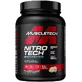 MuscleTech Nitro Tech 100% Whey Gold Whey Protein with Creatine Gluten Free with Flavor Vanilla Cream 908gr
