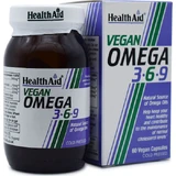 Health Aid Vegan Omega 3 6 9 Suitable for Children 60 veget capsules Unflavoured