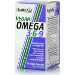 Health Aid Vegan Omega 3 6 9 Suitable for Children 60 veget capsules Unflavoured