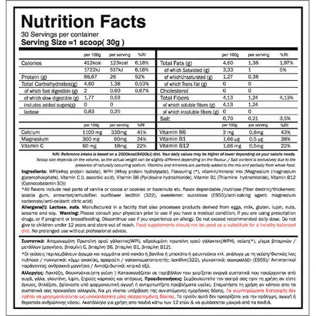 GoldTouch Nutrition Iso Touch 86% Whey Protein Glutenfrei mit Vanillegeschmack Madagaskar 908gr