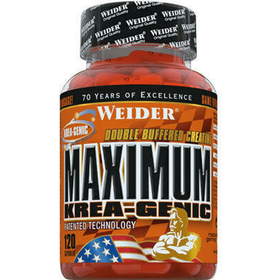 Weider Maximum Krea-Genic 120 capsules