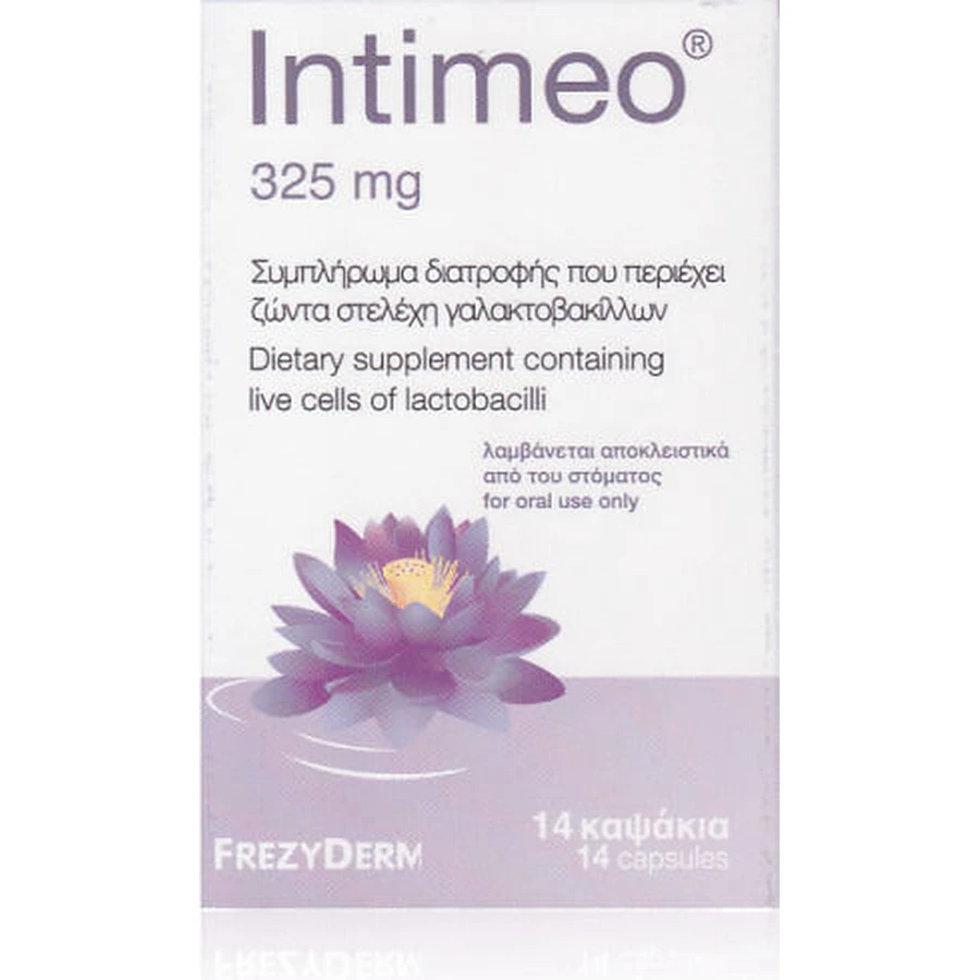 Frezyderm Intiem Probiotic 325mg 14 caps