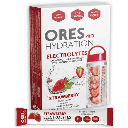 Eifron Ores Pro Hydration Electrolytes Strawberry 10 sachets