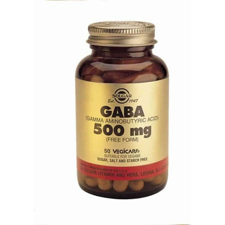 Solgar Gaba 50 Capsules à base de plantes non aromatisées