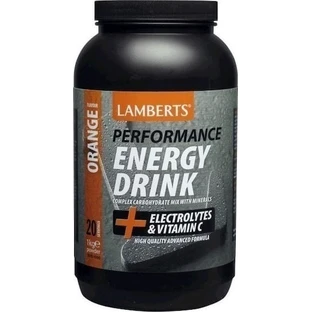 Lamberts Performance Energy Drink Electrolytes & Vitamin C Orange 1000gr