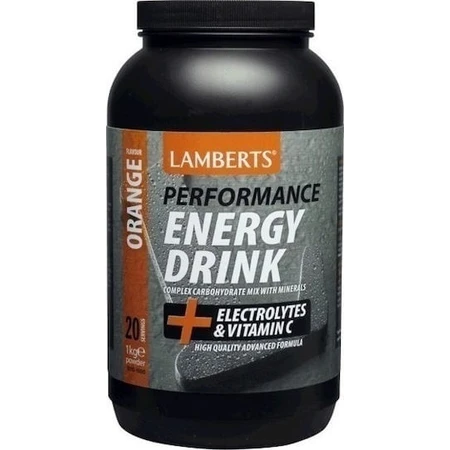 Lamberts Performance Energy Drink Electrolytes & Vitamin C Orange 1000gr