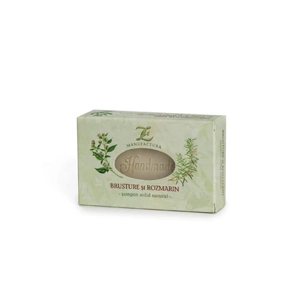 Champú sólido con bardana y romero, 100 gr, Manufactura