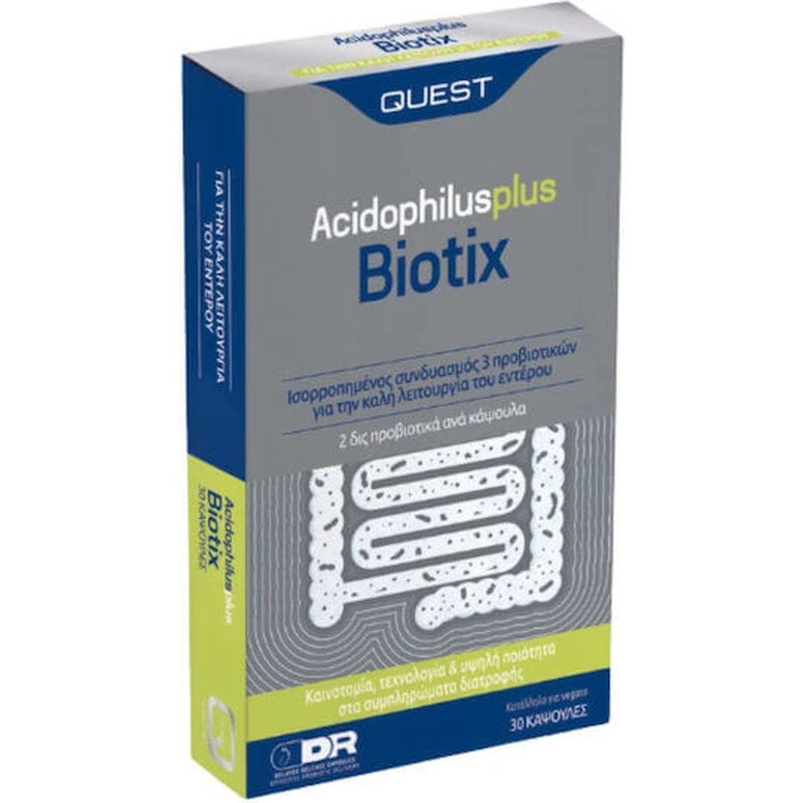 Quest Acidophilus Plus Probiotic 30 caps