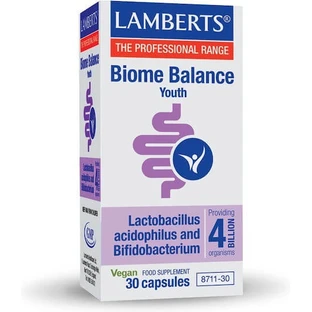 Lamberts Biome Balance Youth Probiótico 30 cáps.