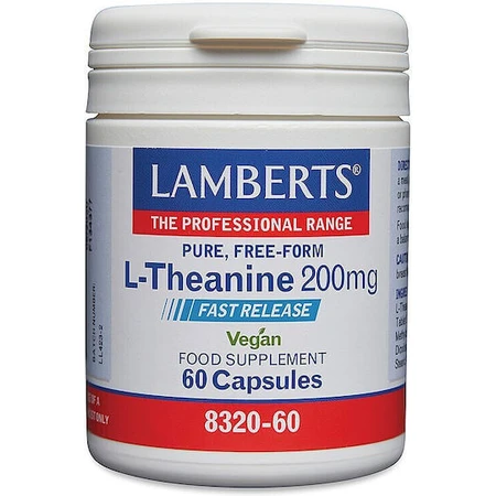 Lamberts L-Theanin 200mg 60 Kapseln