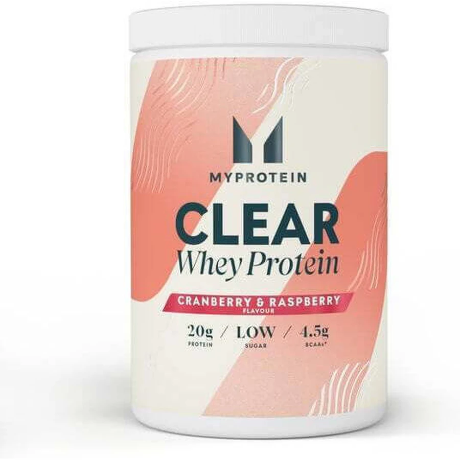 Myprotein Clear Whey Protein Whey Protein with Cranberry & Rasberry Flavor 500gr
