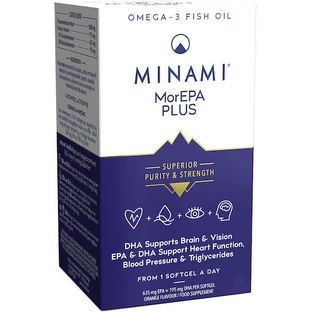 Minami MorEPA Plus Fish Oil 30 softgels Orange