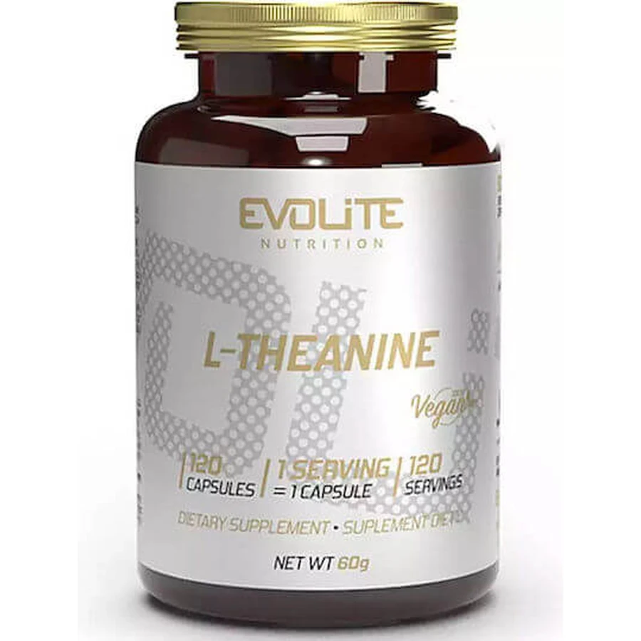 Evolite L-theanine 200mg 120 Kruidencapsules