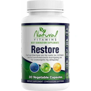Natural Vitamins Restore Probiotic 30 cáps.