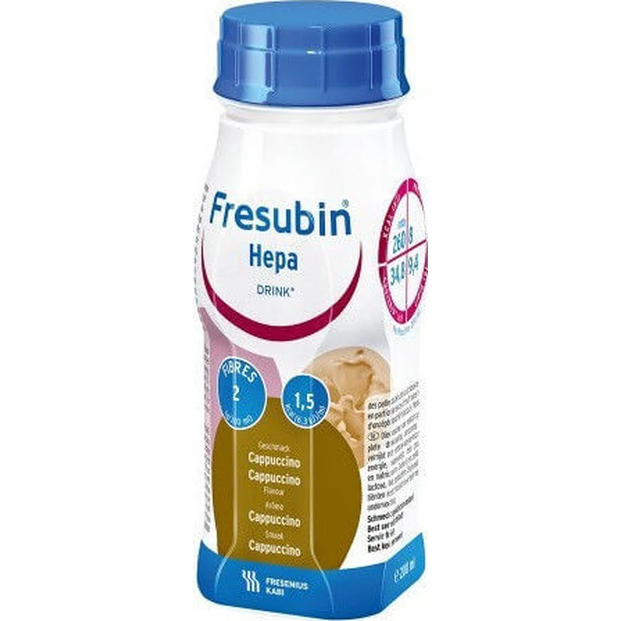 Fresenius Kabi Fresubin Hepa Drink Cappuccino Food Supplement Special 800ml Cappuccino