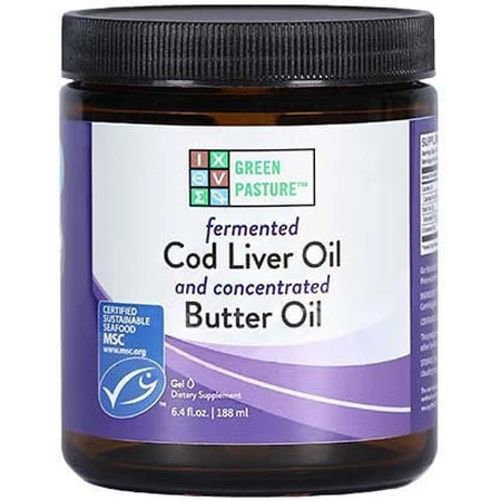 Green Pasture Levertraan 180ml Sinaasappel