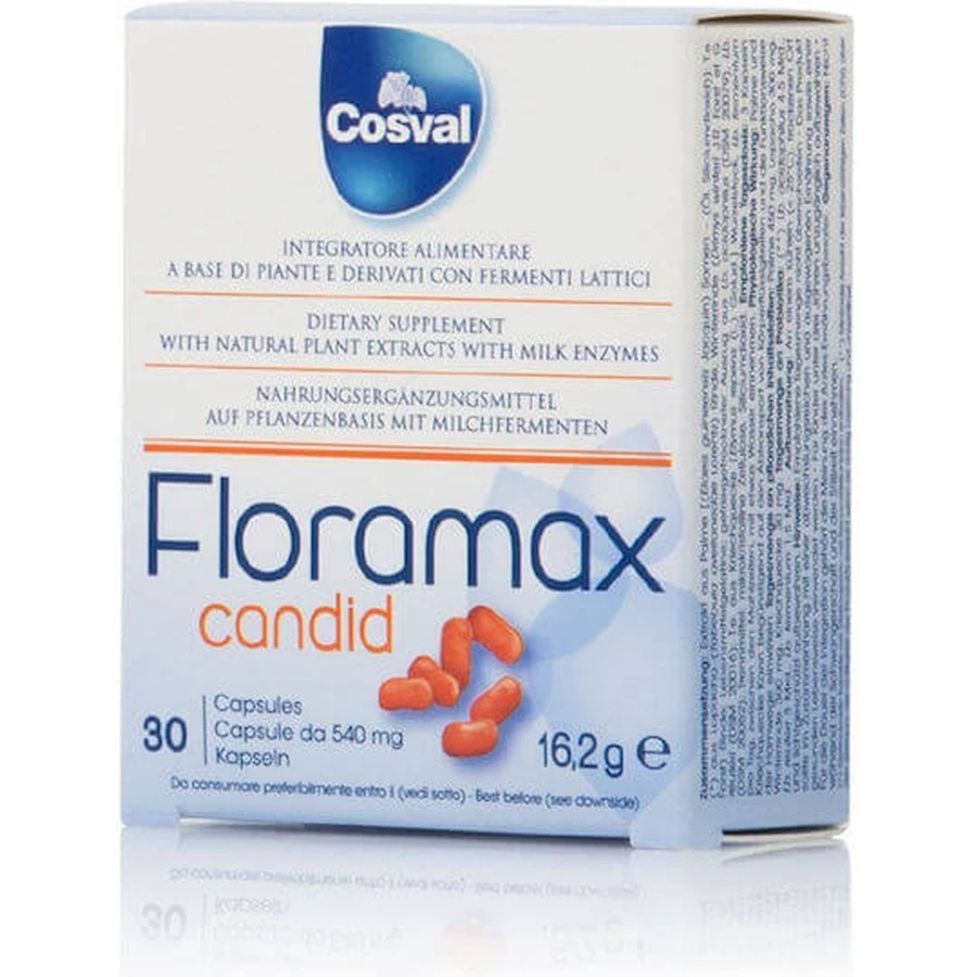 Cosval Floramax Candid Probiotic 30 caps
