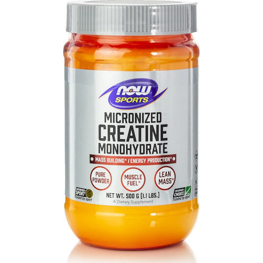 Now Foods Micronized Creatine Monohydrate Powder 500gr