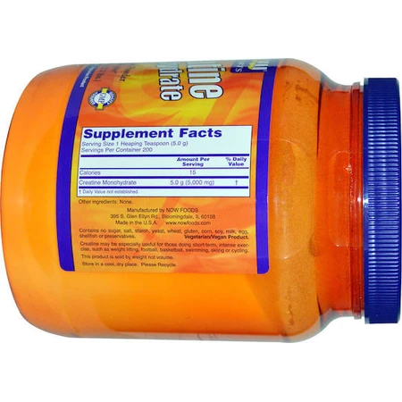 Now Foods Micronized Creatine Monohydrate Powder 500gr