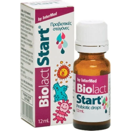 InterMed Biolact Start Probiotiques pour enfants et bébés 12ml