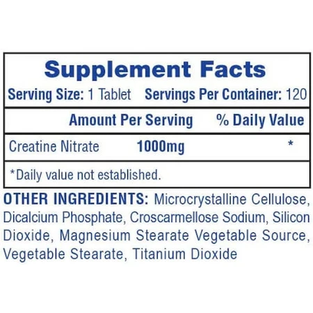 Hi-Tech Pharmaceuticals Nitrate 1000mg 120 capsules