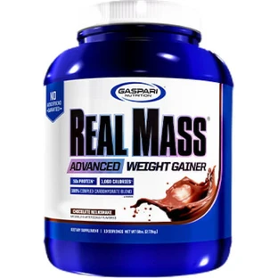 Gaspari Nutrition Real Mass Probiotic Series [2720 Gramos] Chocolate