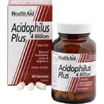 Health Aid Acidophilus Plus 4 Billones Probiótico 60 cáps.
