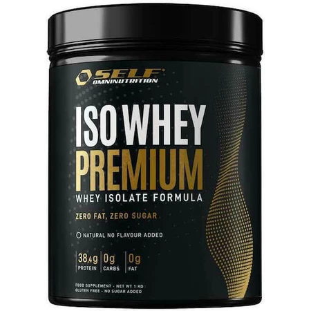 Self Omninutrition Ιso Whey Premium Whey Protein Whey Protein Gluten & Lactose Free with Natural Flavor 1kg