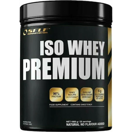 Self Omninutrition Ιso Whey Premium Whey Protein Whey Protein Gluten & Lactose Free with Natural Flavor 1kg