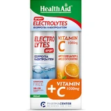 Health Aid Electrolitos Sport & Vitamina C 1000mg Naranja 2x10 comprimidos efervescentes