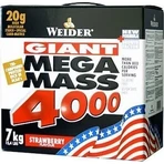 Weider Giant Mega Mass 4000 with Creatine & Strawberry Flavor 7kg