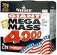 Weider Giant Mega Mass 4000 avec Créatine & Arôme Fraise 7kg