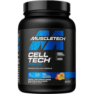 MuscleTech Celltech Kreatin-Punsch mit tropischen Zitrusfrüchten 2270gr