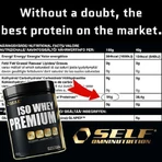 Zelf Omninutrition Iso Whey Premium Biologisch Wei-eiwit Gluten- & Lactosevrij met smaak Witte Chocolade / Aardbei 1kg