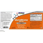 Now Foods Glutathion 500mg 60 pflanzliche Kapseln ohne Geschmacksverstärker