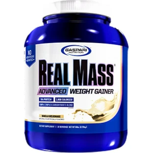 Gaspari Nutrition Real Mass Probiotic Series [2720 Grams] Vanilla